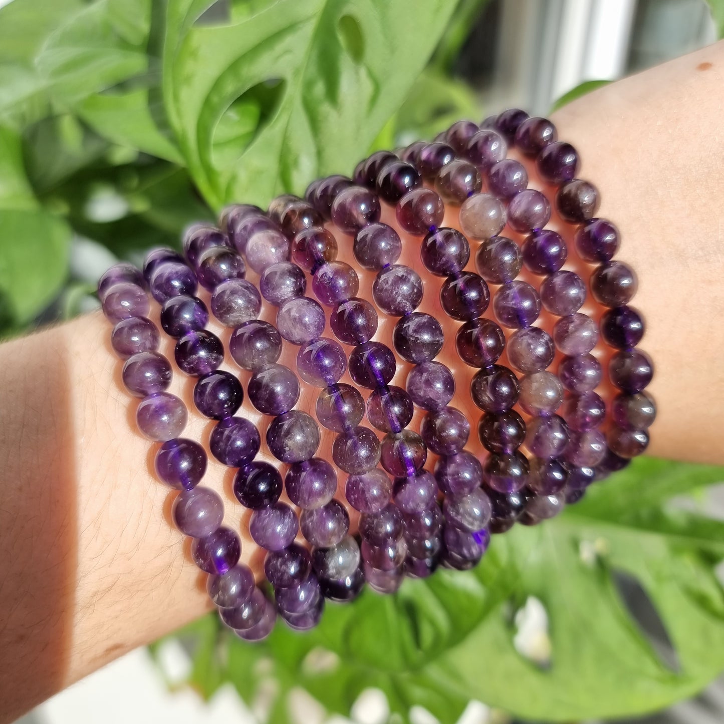 Amethyst Armband (7mm)