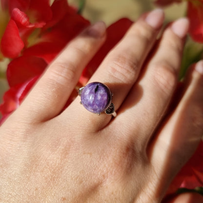 Charoite ring A