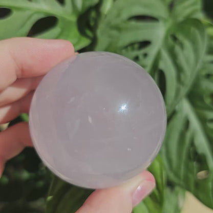 Periwinkle Quartz sphere #70D