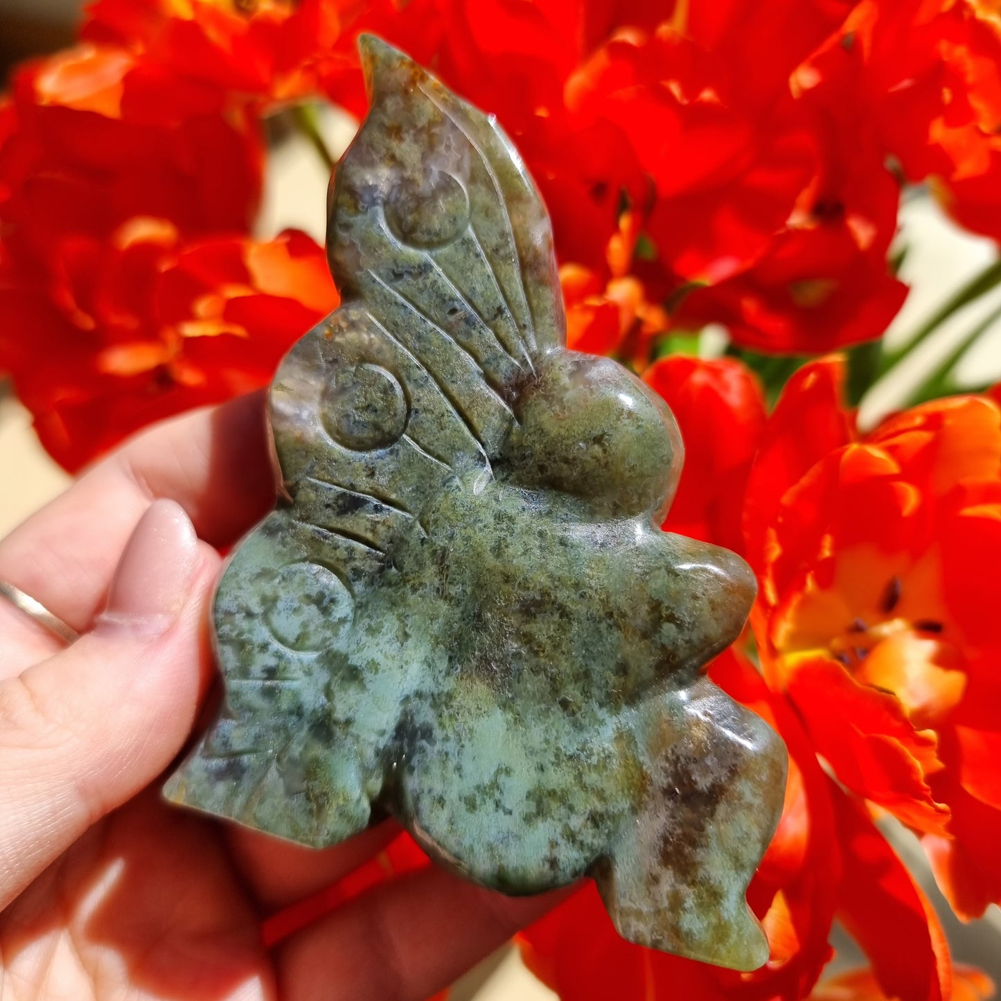 Moss Agate fairy A