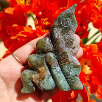 Moss Agate fairy A