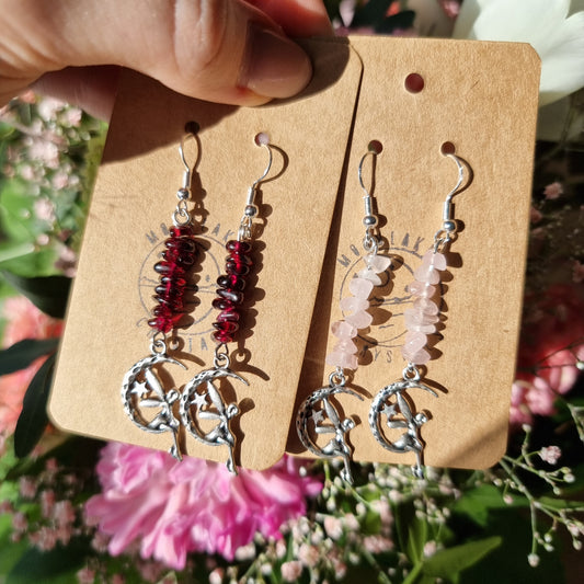 Crystal Chip Earrings (fairy)