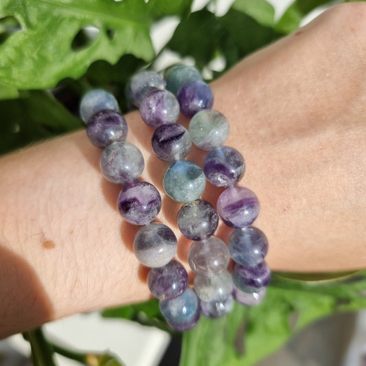 Fluorite bracelet (10mm)