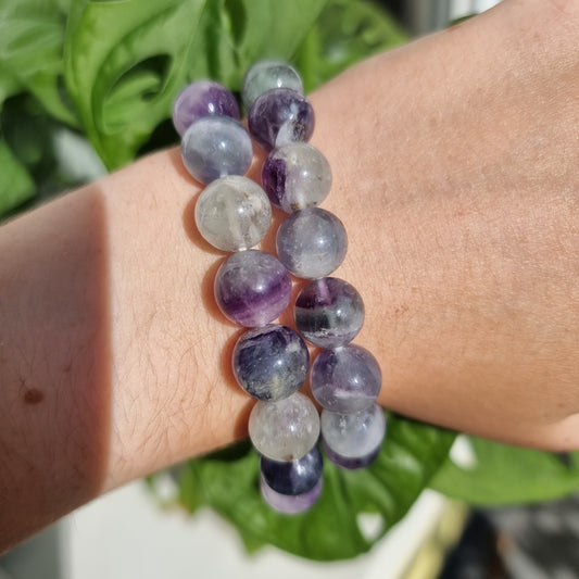 Fluorite bracelet (11mm)