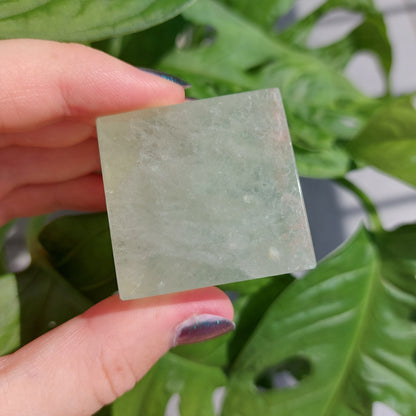 Light green Fluorite cube