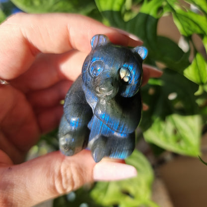 Labradorite panda #49A