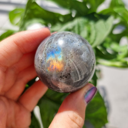 Labradorite sphere #2