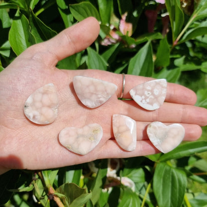 Pink Natrolite Cabochon (Large)