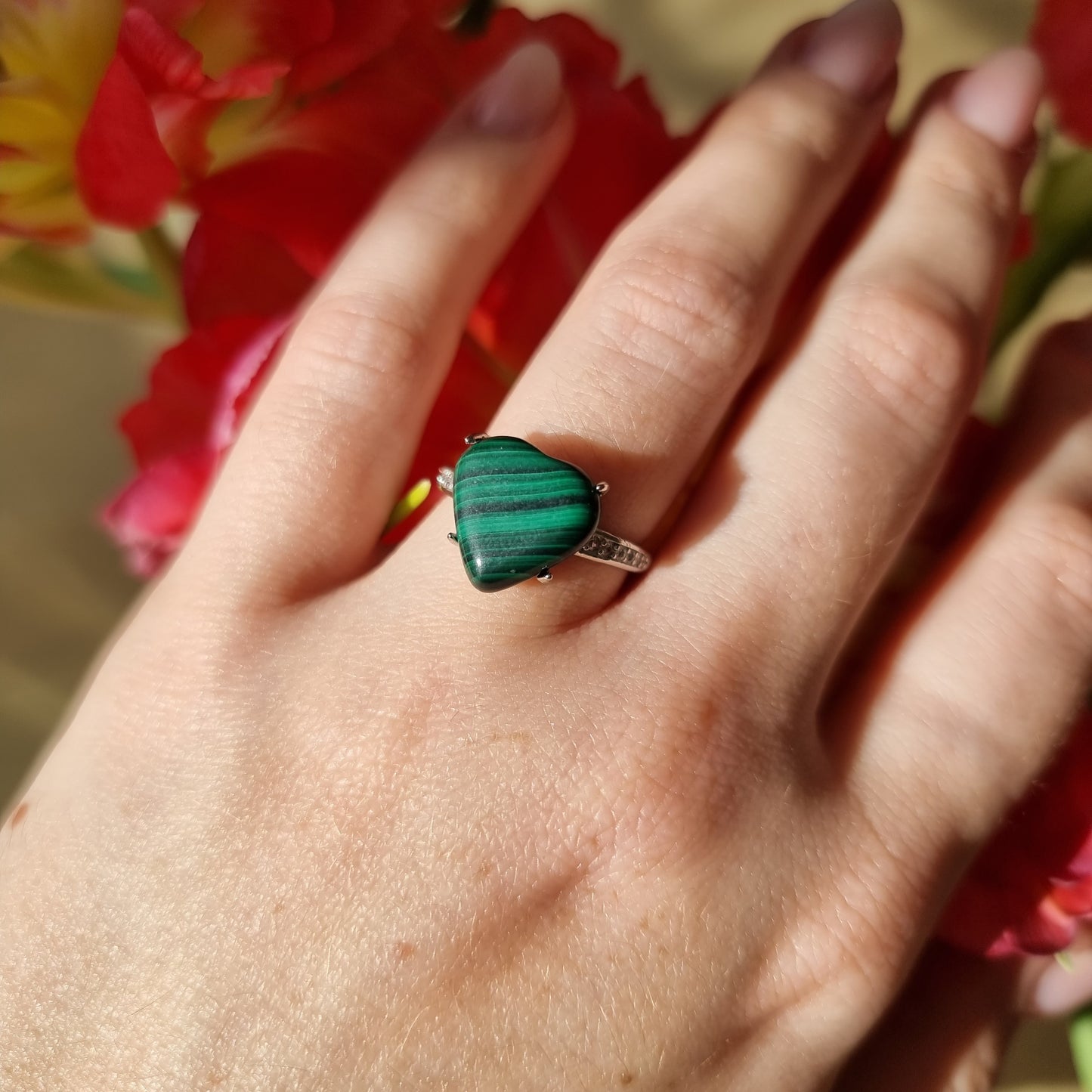 Malachite ring B