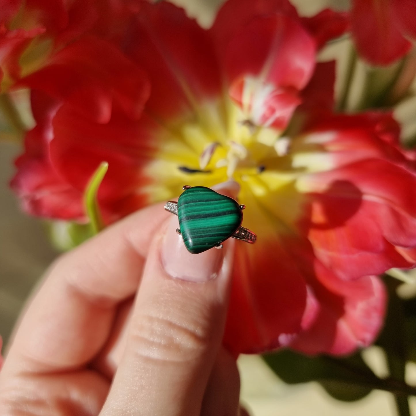 Malachite ring B