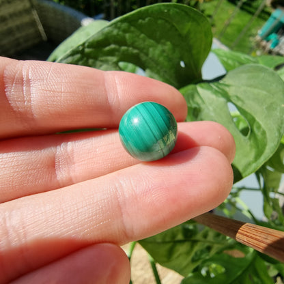 Malachite mini sphere