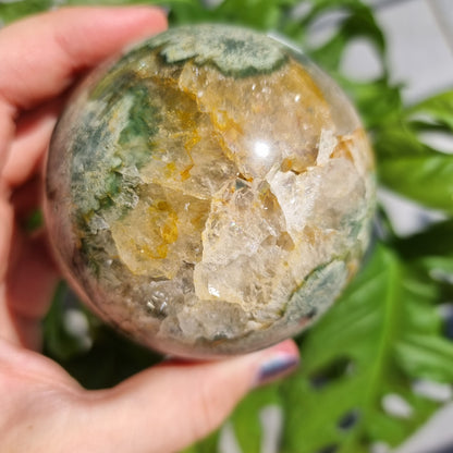 Ocean Jasper sphere