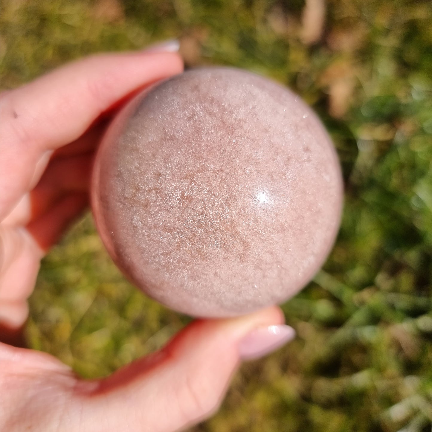 Pink Amethyst sphere A
