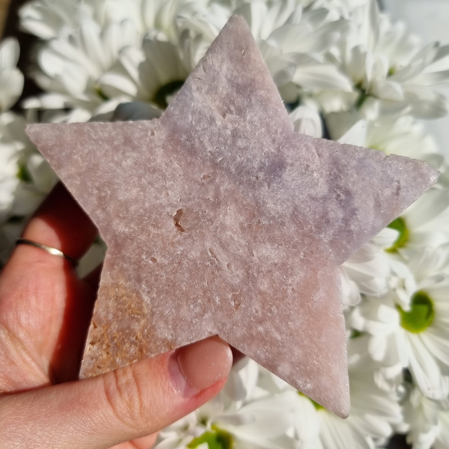 Pink Amethyst star A