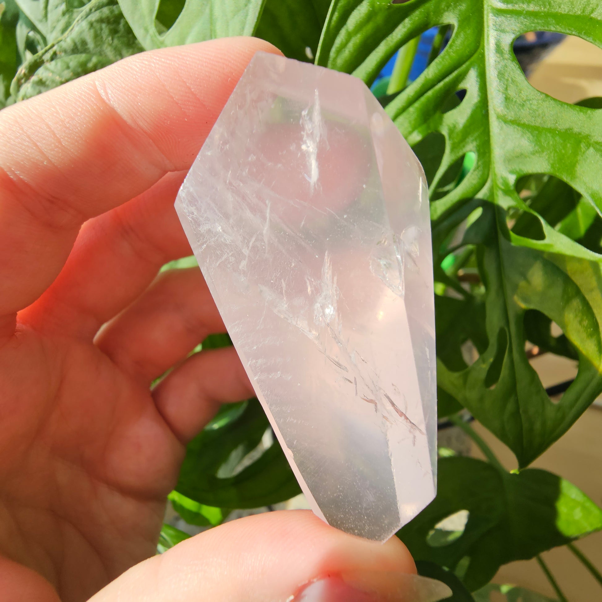 Rose Quartz Crystal Freeform