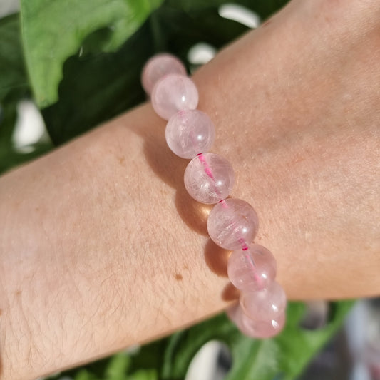 Rose Quartz bracelet (11mm)